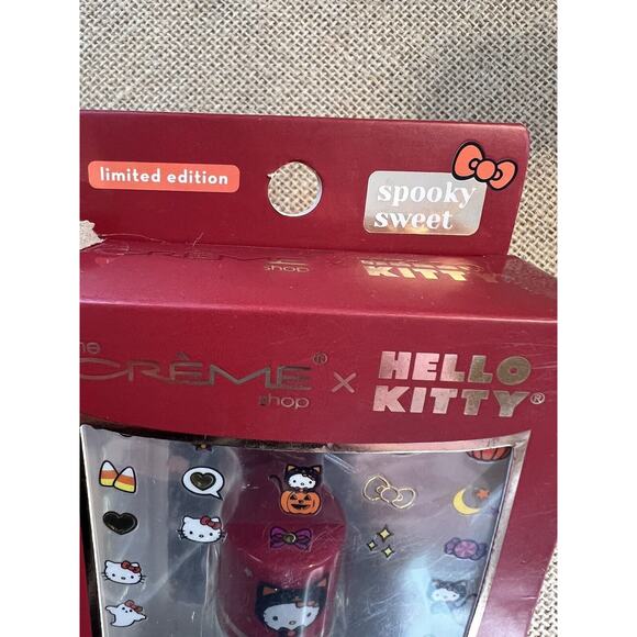 HELLO KITTY-Set of 2-Nail Decals + Clear Polish-Holiday and Halloween!! - Picture 6 of 10